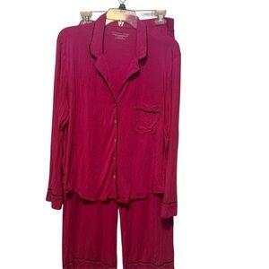 Women's Red Pajama Set